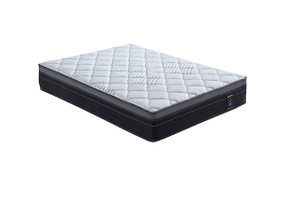 Latex Mattress Medium Firm Hybrid Mattress in a Box, Pocket Coils Spring Mattress