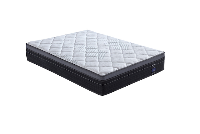 Latex Mattress Medium Firm Hybrid Mattress in a Box, Pocket Coils Spring Mattress