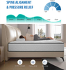 Hybrid Mattress with Pocket Coil System Medium Comfort Mattress In A Box 