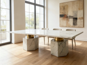 Luxury Marble Dining Table 