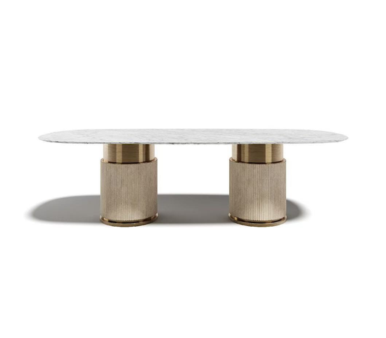  Round Marble Dining Table 