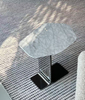 marble end table 