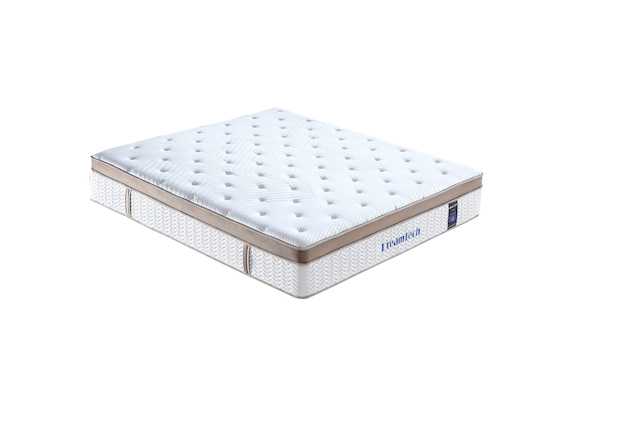 Euro Top Cooling Gel Memory Foam Pocket Spring Mattress sleep soluction mattress