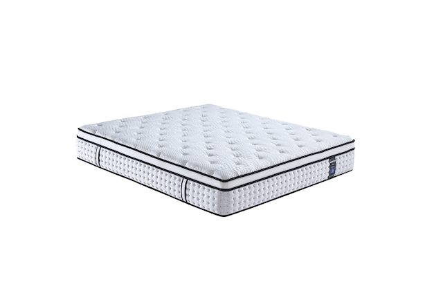 Foam Encasement 5 Zones Pocket Spring Mattress Memory Foam Hybrid Mattress in a Box