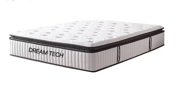 Hotel Mattress Pillow Top Memory Foam Mattress In Medium Firm