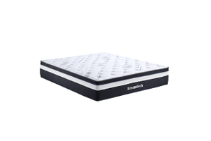 Comfortable Memory Foam And Euro-Top 5-Zones Pocket Spring Mattress Medium Firm 