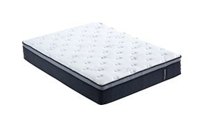 Plush Feeling Euro Top Pocket Spring Mattress Roll Up In A Box, Pressure Relief 